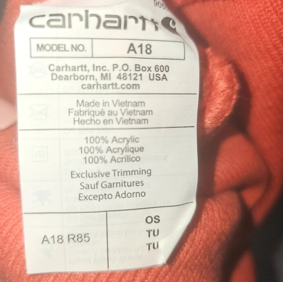 Carhartt Acrylic Watch Hat - Picture 2 of 4